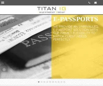 Titanig.com(Titan) Screenshot