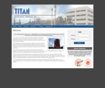 Titanindustrialservices.com(Titan Industrial Services) Screenshot