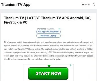Titaniumtv-APP.com(Titanium TV) Screenshot