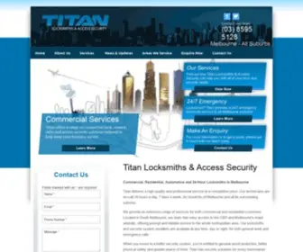 Titanlocksmiths.com.au(Titan Locksmiths) Screenshot