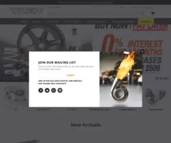 Titanmotorsports.com(Titan Motorsports) Screenshot