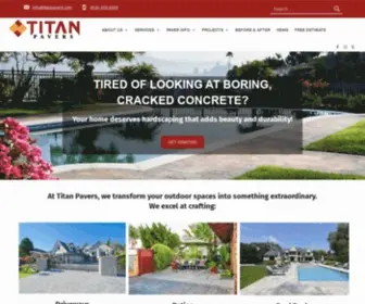 Titanpavers.com(Los Angeles Paving Contractor) Screenshot