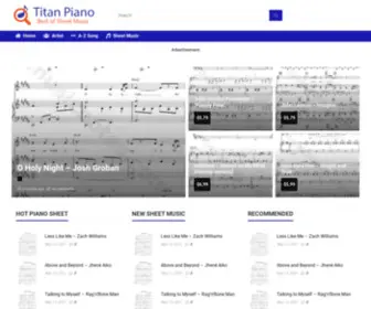 Titanpiano.com(Titanpiano) Screenshot