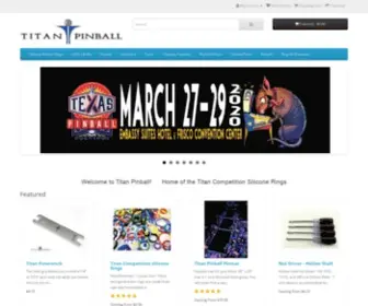 Titanpinball.com(Titan Pinball) Screenshot