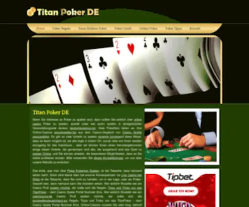 Titanpokerde.net Screenshot