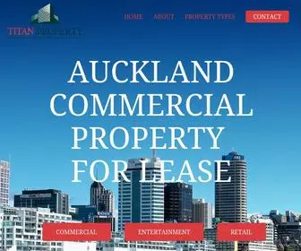 Titanproperty.co.nz(Auckland Office Space Rental) Screenshot