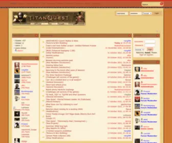 Titanquestfans.net(Titan Quest Fans Forum) Screenshot