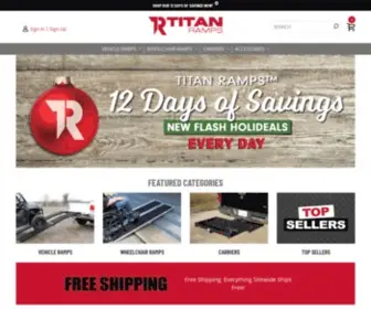 Titanramps.com(Titan Ramps) Screenshot