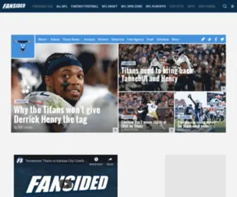 Titansized.com(A Tennessee Titans Fan Site) Screenshot