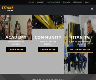 Titansofcnc.com(Titans of cnc) Screenshot