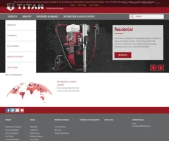 Titantool-International.com(Professional Paint Sprayers) Screenshot