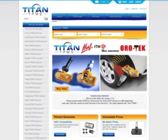 Titantpms.com(TPMS Tire Pressure Sensors) Screenshot