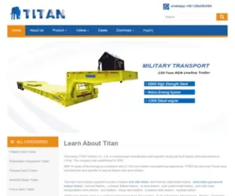 Titanvehicle.com(TITAN VEHICLE) Screenshot