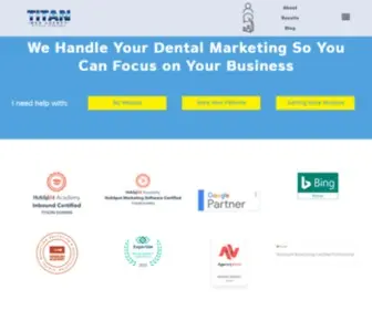 Titanwebagency.com(Dentist Marketing Company) Screenshot