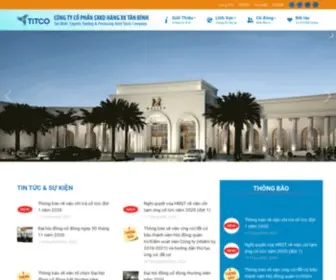 Titco.com.vn(CÔNG) Screenshot