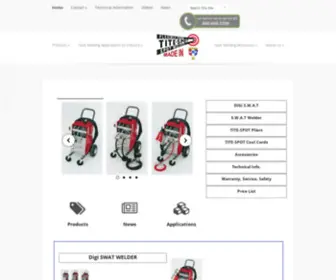 Titespot.com(Tite-Spot Welders) Screenshot