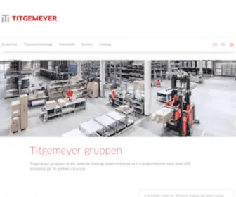 Titgemeyer.se(Titgemeyer) Screenshot