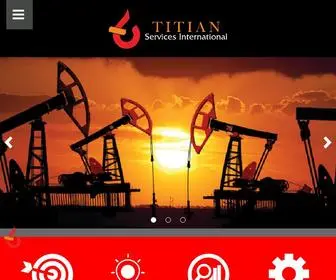 Titianservices.com(Titian Services International) Screenshot