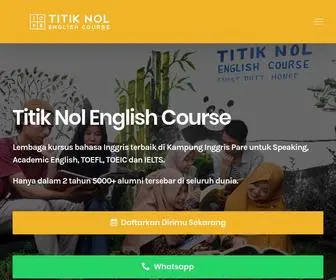 Titiknol-English.com(Kampung Inggris Pare) Screenshot