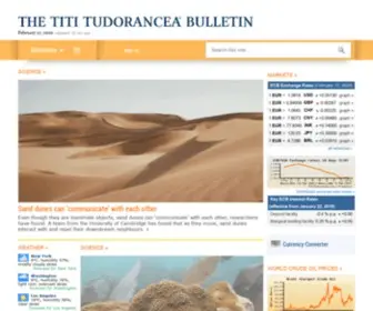 Tititudorancea.com(The Titi Tudorancea Bulletin) Screenshot