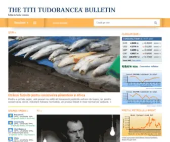 Tititudorancea.ro(The Titi Tudorancea Bulletin) Screenshot