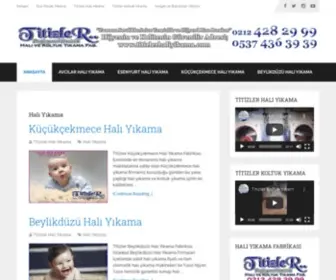 Titizlerhaliyikama.com(Halı yıkama) Screenshot