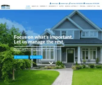 Titleonemanagement.net(Atlanta Property Management Company) Screenshot