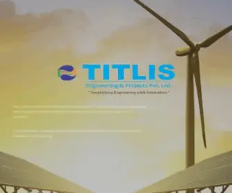 Titlisindia.co.in(Titlis Engineering & Projects) Screenshot