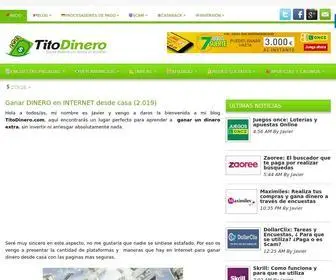 Titodinero.com(Ganar DINERO en INTERNET desde casa (2.022)) Screenshot