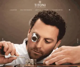 Titoni.ch(High quality mechanical watches since 1919) Screenshot