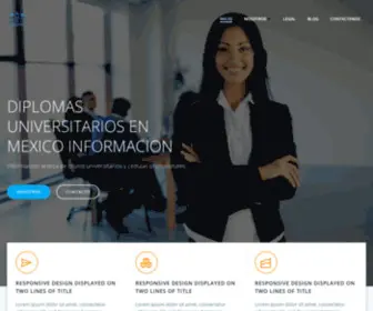 Titulosmexico.com(VENTA DE TITULOS UNIVERSITARIOS Y Cedula Profesional) Screenshot