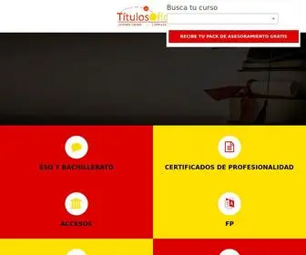 Titulosoficiales.com(Titulos Oficiales) Screenshot