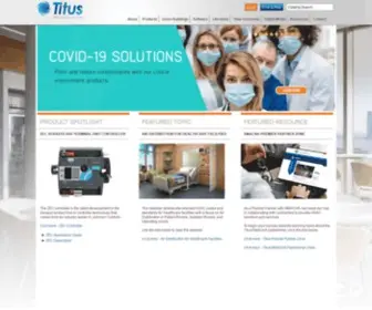 Titus-Hvac.com(Titus HVAC) Screenshot