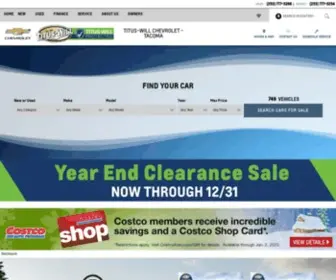 Tituswillchevrolet.com(Titus-Will Chevrolet) Screenshot