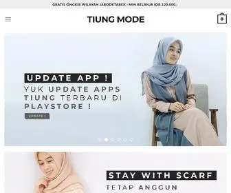 Tiungmode.com(Tiung Mode) Screenshot