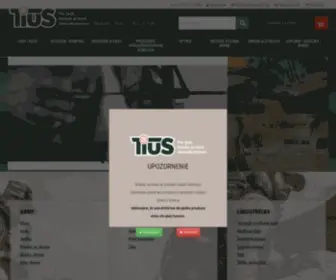 Tius-Shop.sk(Kuše) Screenshot