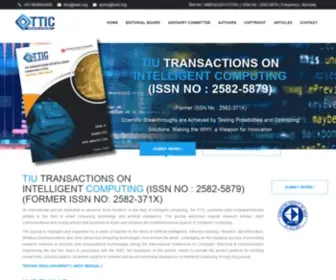 Tiutic.org(TTIC) Screenshot