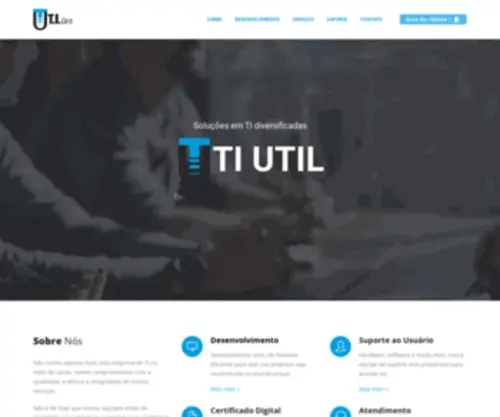 Tiutil.com.br(TI UTIL) Screenshot