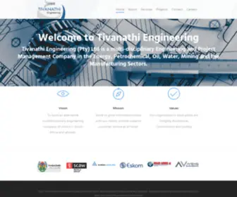 Tivanathi.co.za(Engineering) Screenshot