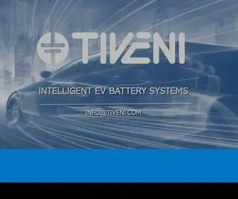 Tiveni.com(Intelligent EV Battery Systems) Screenshot