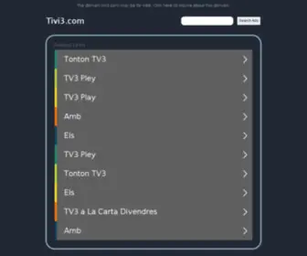 Tivi3.com(Canlı tv izle) Screenshot