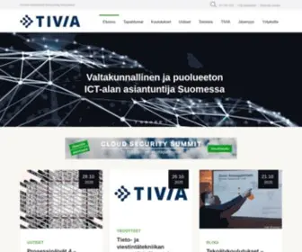 Tivia.fi(Etusivu) Screenshot