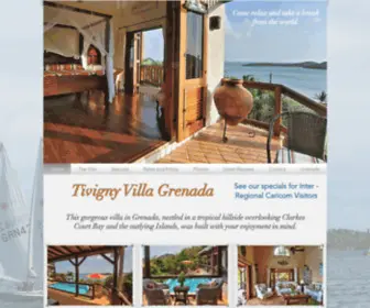 Tivignyvillagrenada.com(Luxury Villa Grenada) Screenshot