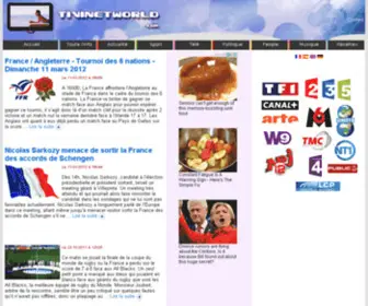 TivinetWorld.com(Presse et télé en France) Screenshot