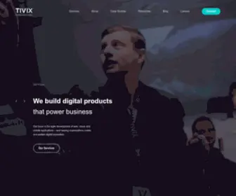 Tivix.com(Nearshore Services and Product Portfolio Delivery) Screenshot