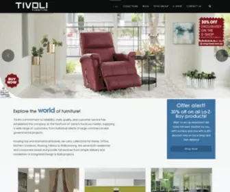 Tivoli.com.qa(TIVOLI FURNITURE) Screenshot