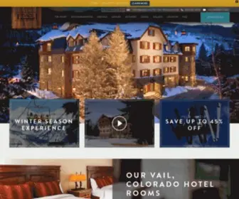 Tivolilodge.com(Vail Colorado Hotel) Screenshot
