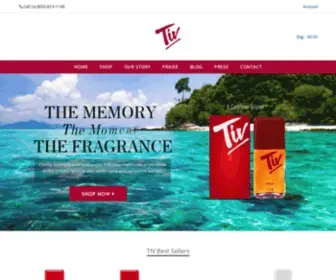 TivPerfume.com(Tiv Perfume) Screenshot