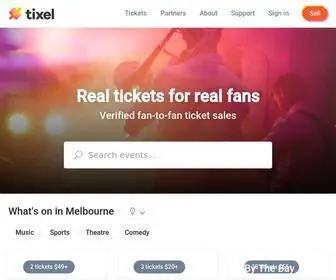 Tixel.com(Ticket resale in Rotterdam) Screenshot