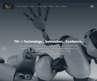 Tixrobotics.com(Tixrobotics) Screenshot